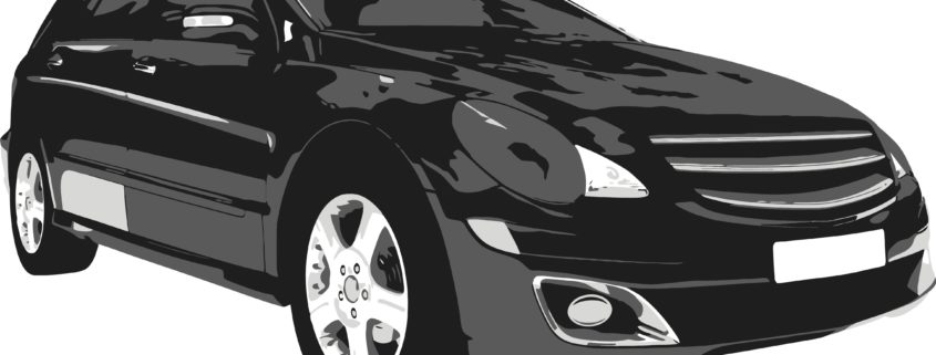 Ein umgebauter Chevi als Pizza Großraum Taxi