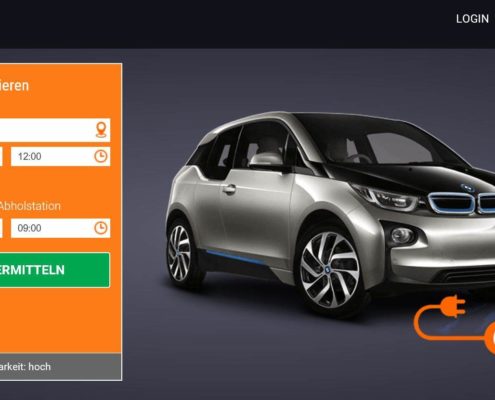 Elektromobilität bei Sixt