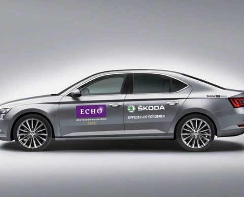 Skoda fährt die Stars zum Echo