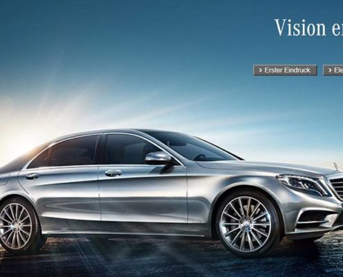 S-Klasse beim Zulassungsranking nur noch auf Platz 2