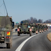 Achtung Konvoi – Bundeswehrpanzer unterwegs