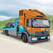 Klimafair unterwegs: ACV bringt 2026 Deutschlands ersten Wasserstoff-Abschleppwagen auf die Straße